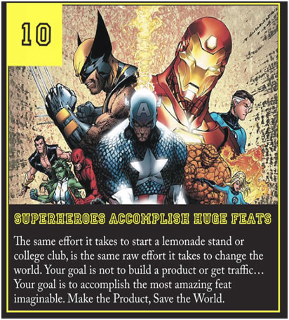 Superheroes Accomplish Huge Feats