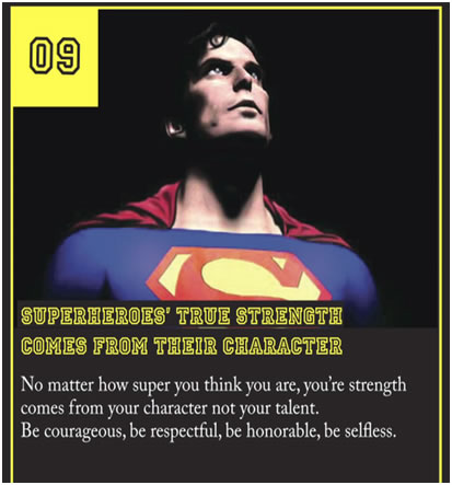 Superheroes' True Strength Comes from their character